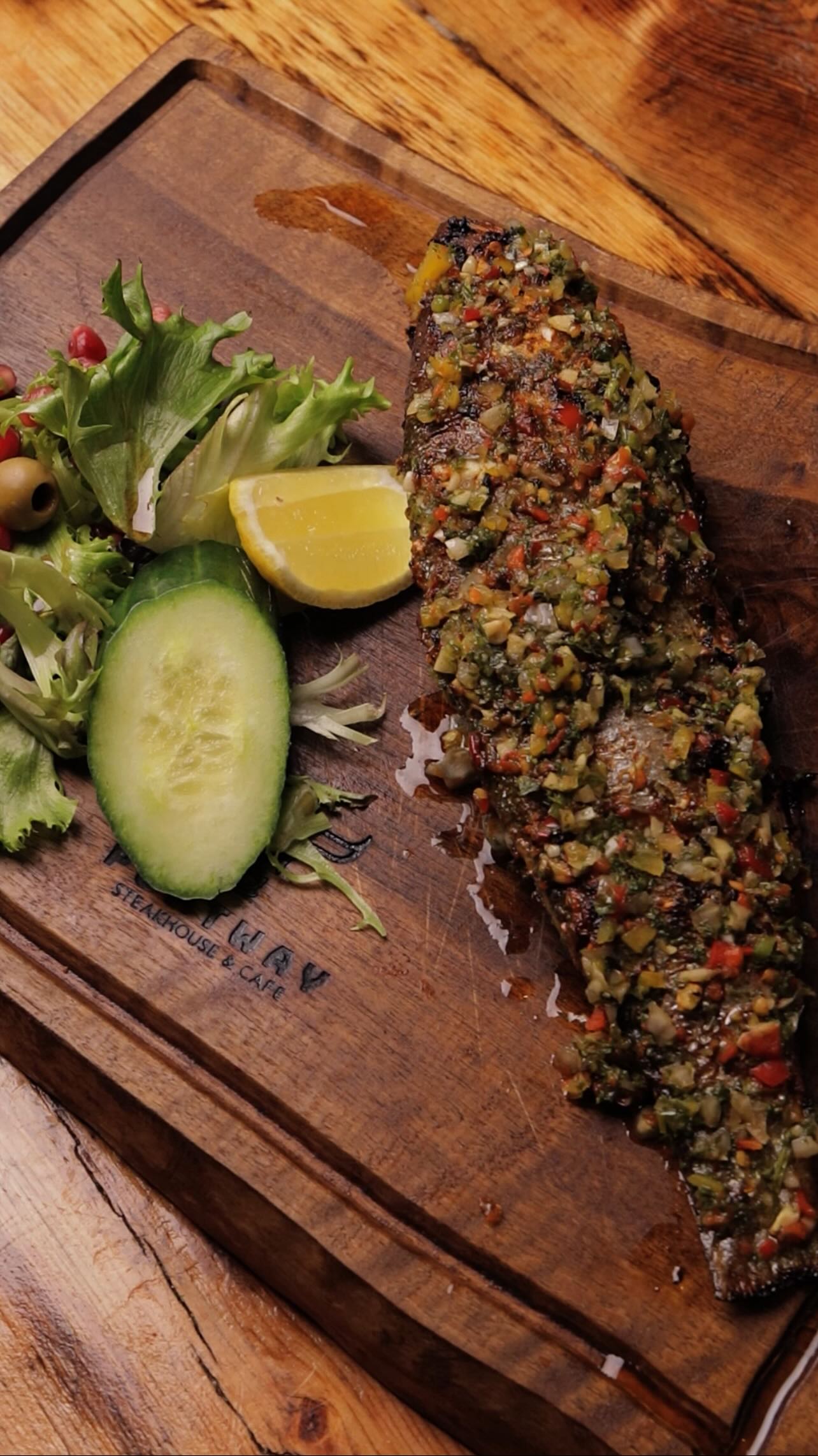 Chimichurri steak